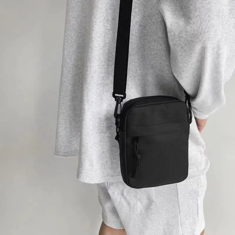 JPXB Messenger Sling Bag — Casual Canvas Crossbody Pouch