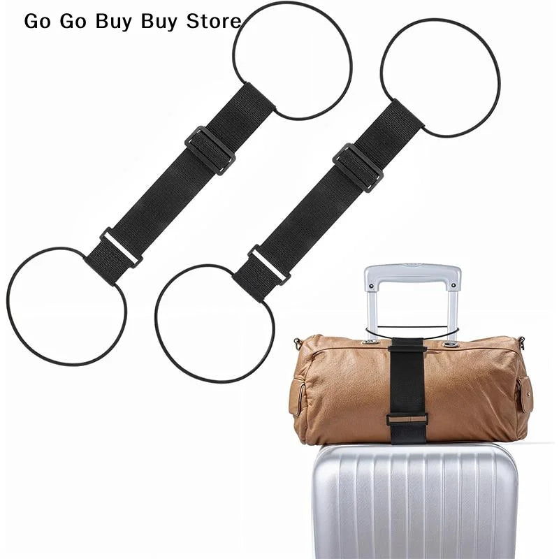 eelhoe Adjustable Elastic Luggage Strap — Secure Suitcase Hold-Down Organizer