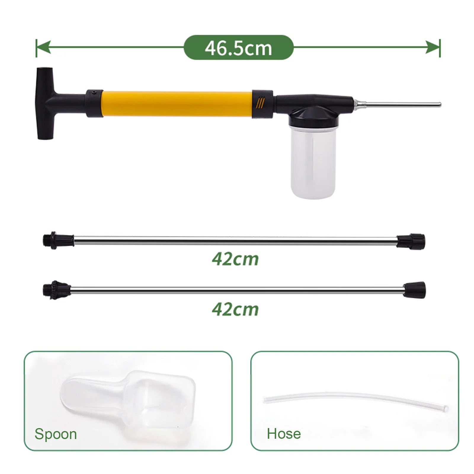 Diatomaceous Earth Powder Duster — Large Capacity Garden Sprayer