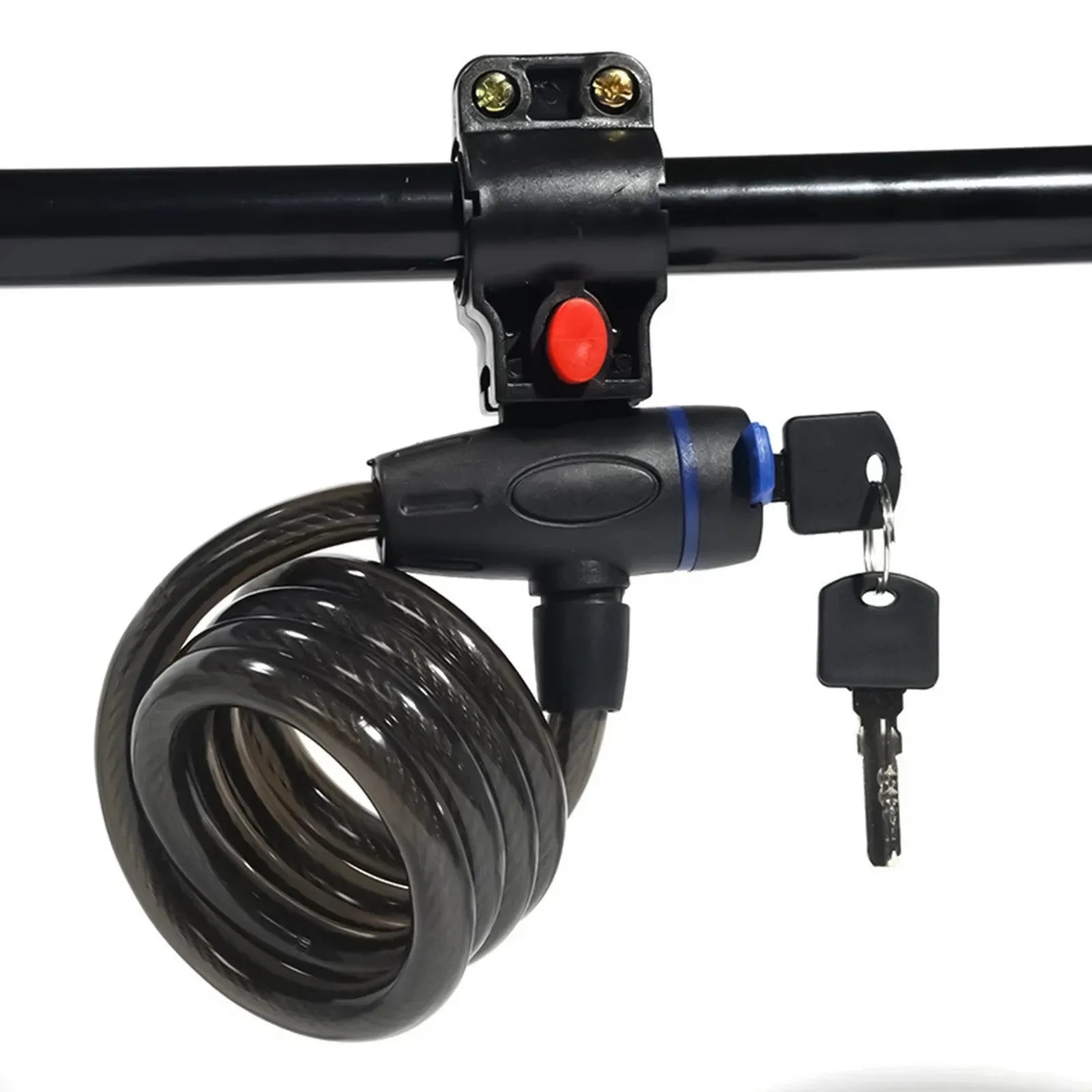 Steel Cable Bike Lock — Anti-Theft Security for Bicycles and Scooters