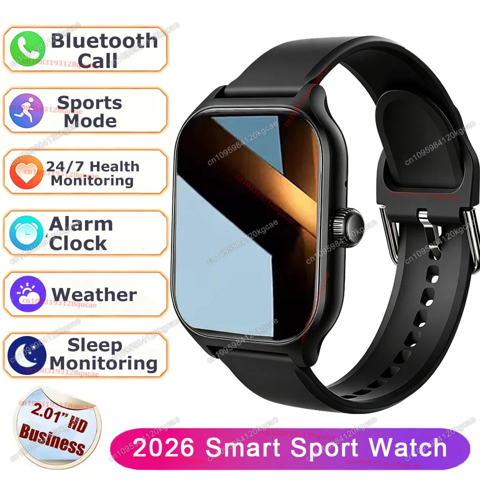 Ola Esporte Smart Watch — 2.01'' AMOLED Screen with Bluetooth Calling