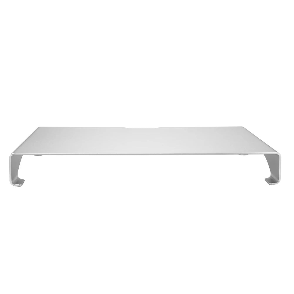 VBESTLIFE Aluminum Monitor Riser — Ergonomic Desk Stand for Laptops and Screens