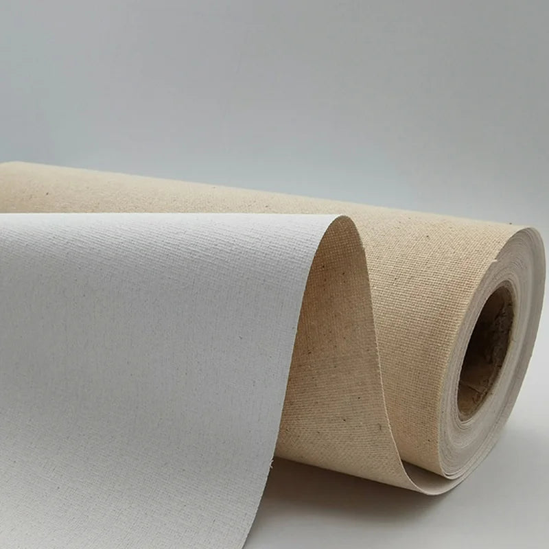 Linen Blend Canvas Roll — Professional Surface for Oil and Acrylic Painting