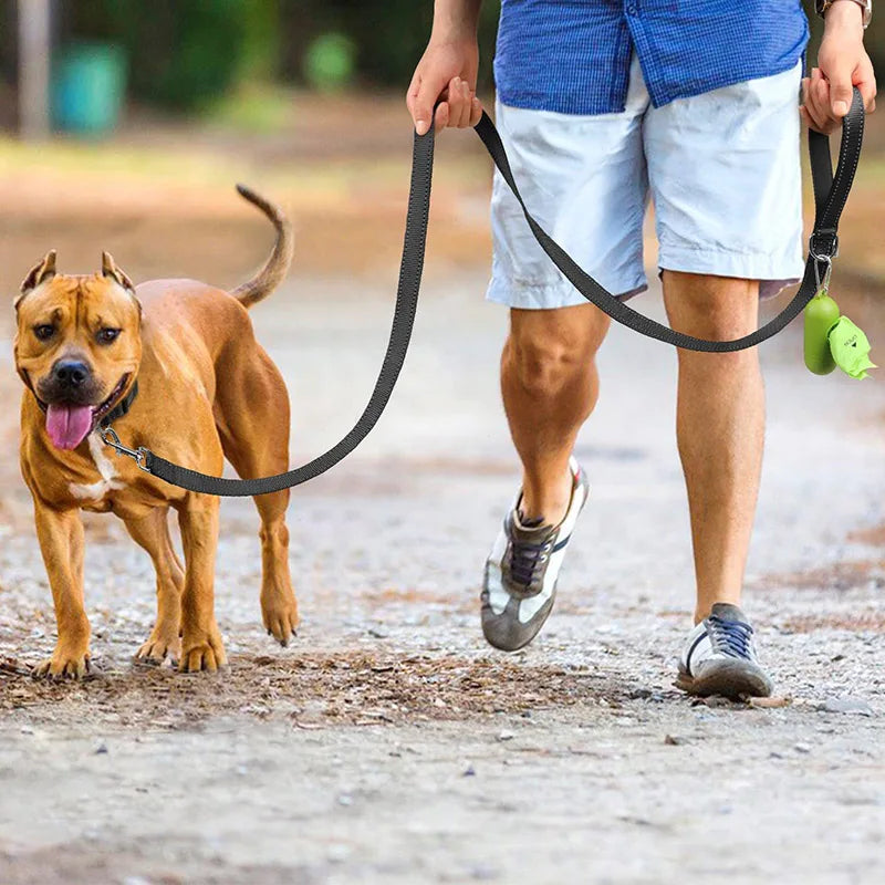 Reflective Pet Training Leash — Durable Walking Rope for Dogs and Cats
