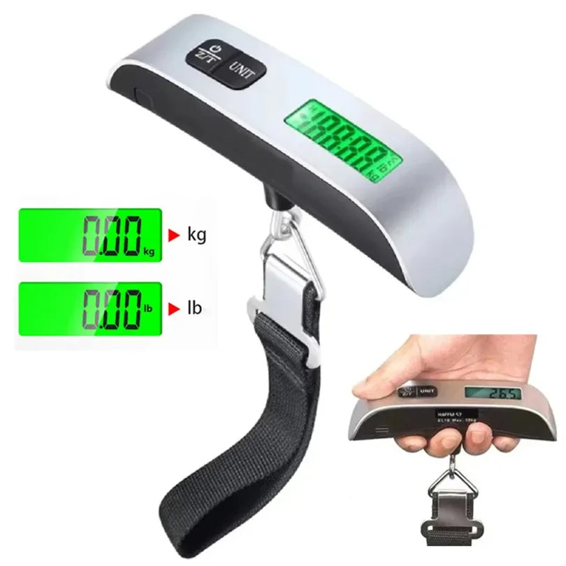 Digital Luggage Scale — Portable Hanging Weight Scale for Travel