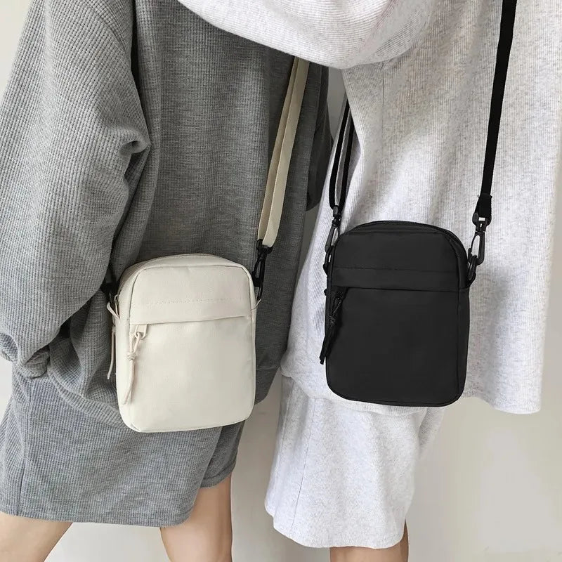 JPXB Messenger Sling Bag — Casual Canvas Crossbody Pouch