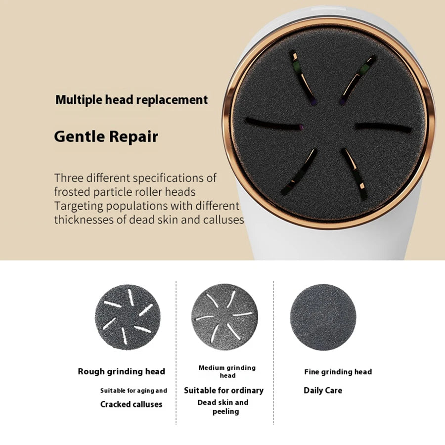 Electric Foot Callus Remover — Rechargeable Exfoliating Foot File