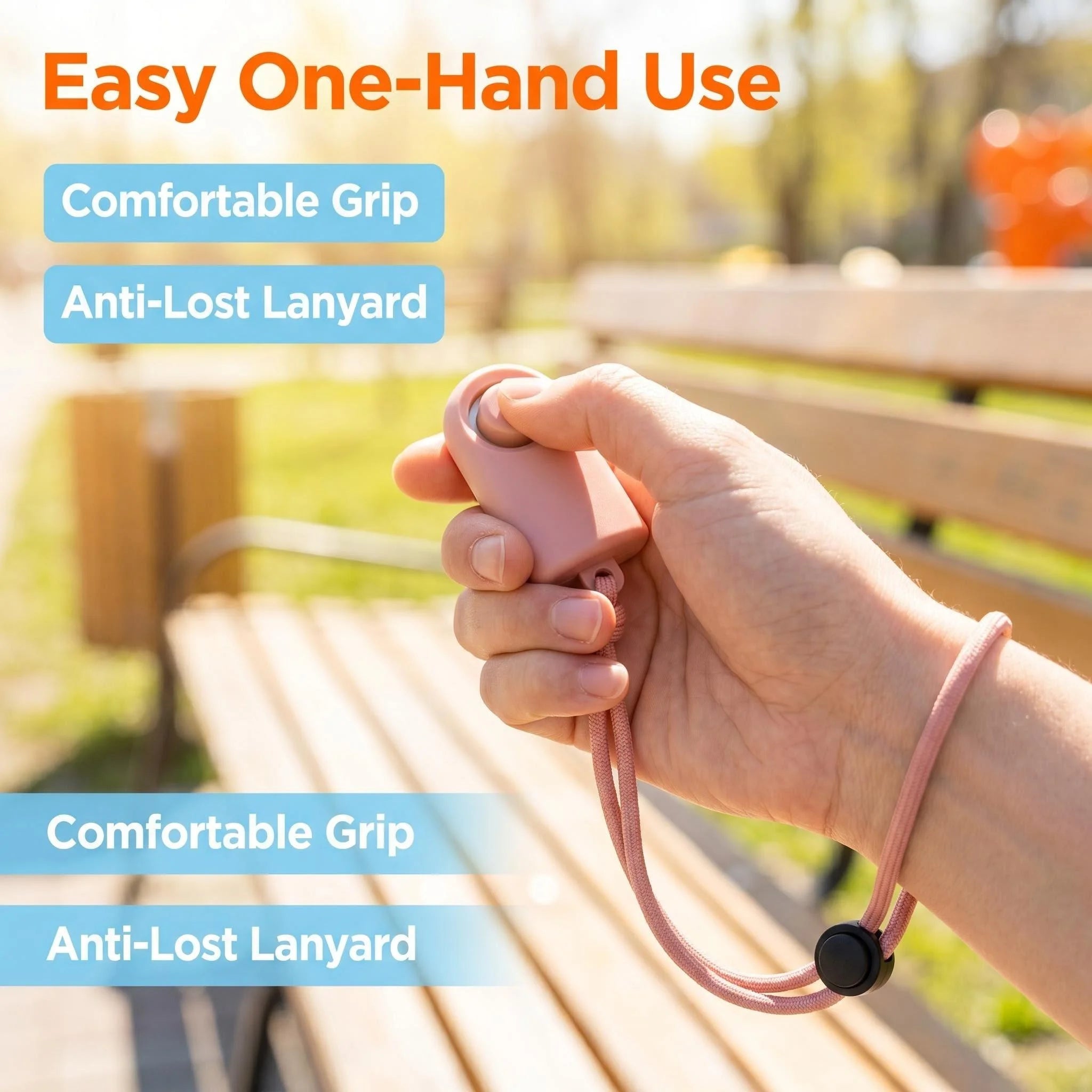 Dog Training Clicker — Crisp Sound Pet Training Tool with Lanyard