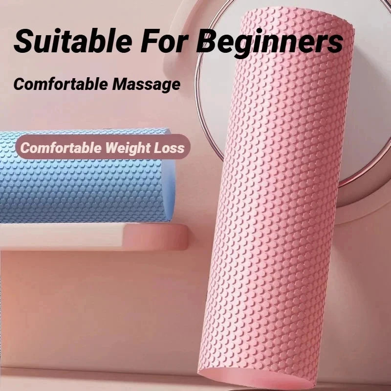 Hexagonal EVA Foam Yoga Roller — Muscle Massage & Recovery Tool