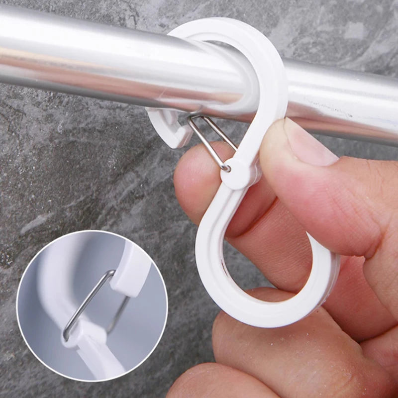 Multifunctional S-Shape Hanger Hooks — Durable Home & Kitchen Organizer