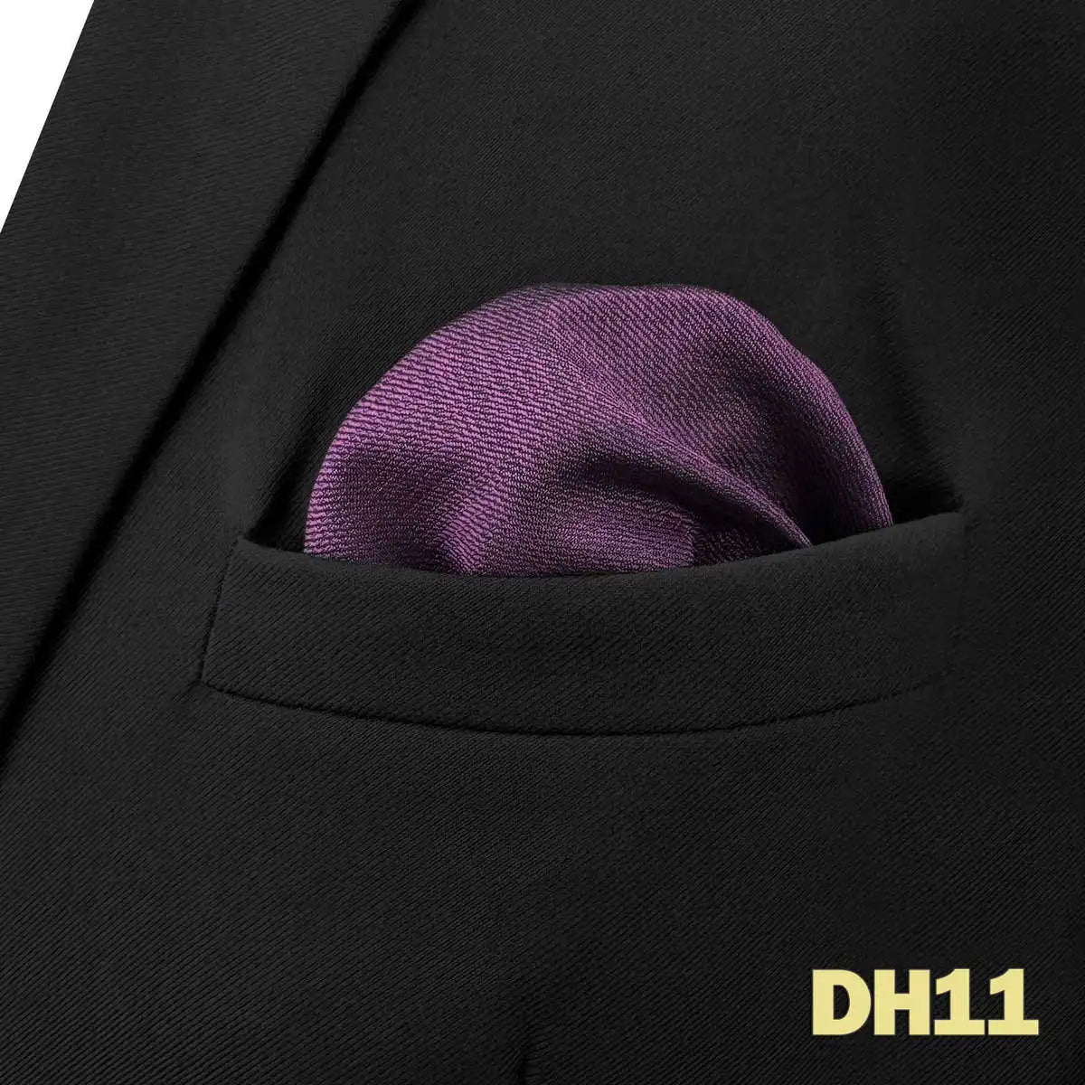 shlax&wing Men's Paisley Pocket Square — Elegant Microfiber Handkerchief for Suits