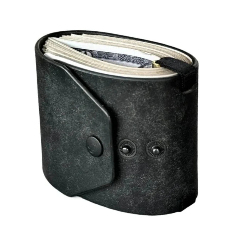 Leather Money Clip Wallet — Slim Cash Holder & Pocket Organizer