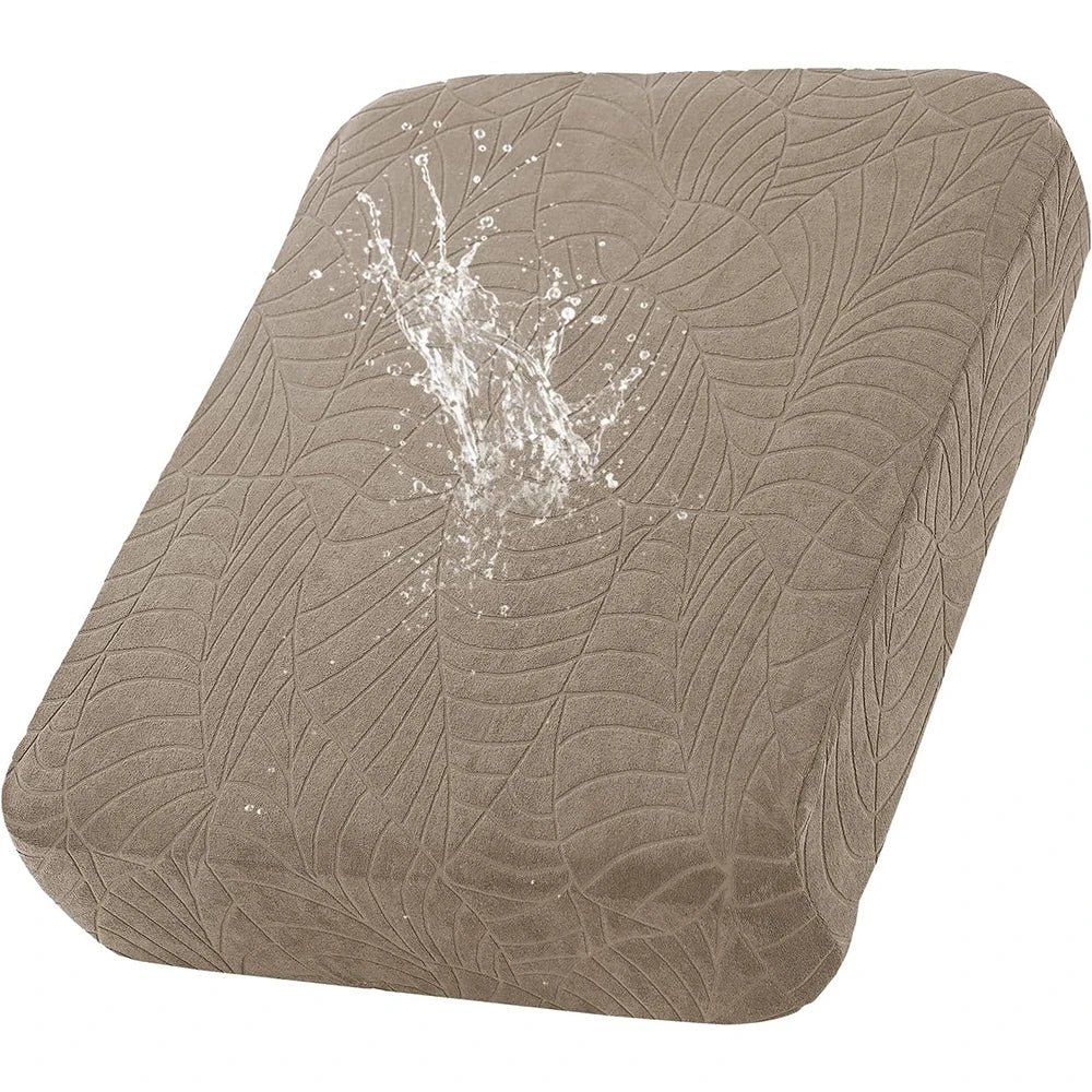 airldianer Jacquard Sofa Cushion Cover — Waterproof Stretch Protector