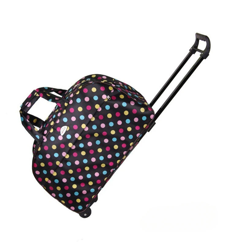 Rolling Travel Trolley Bag — Lightweight Waterproof Luggage for Business & Travel