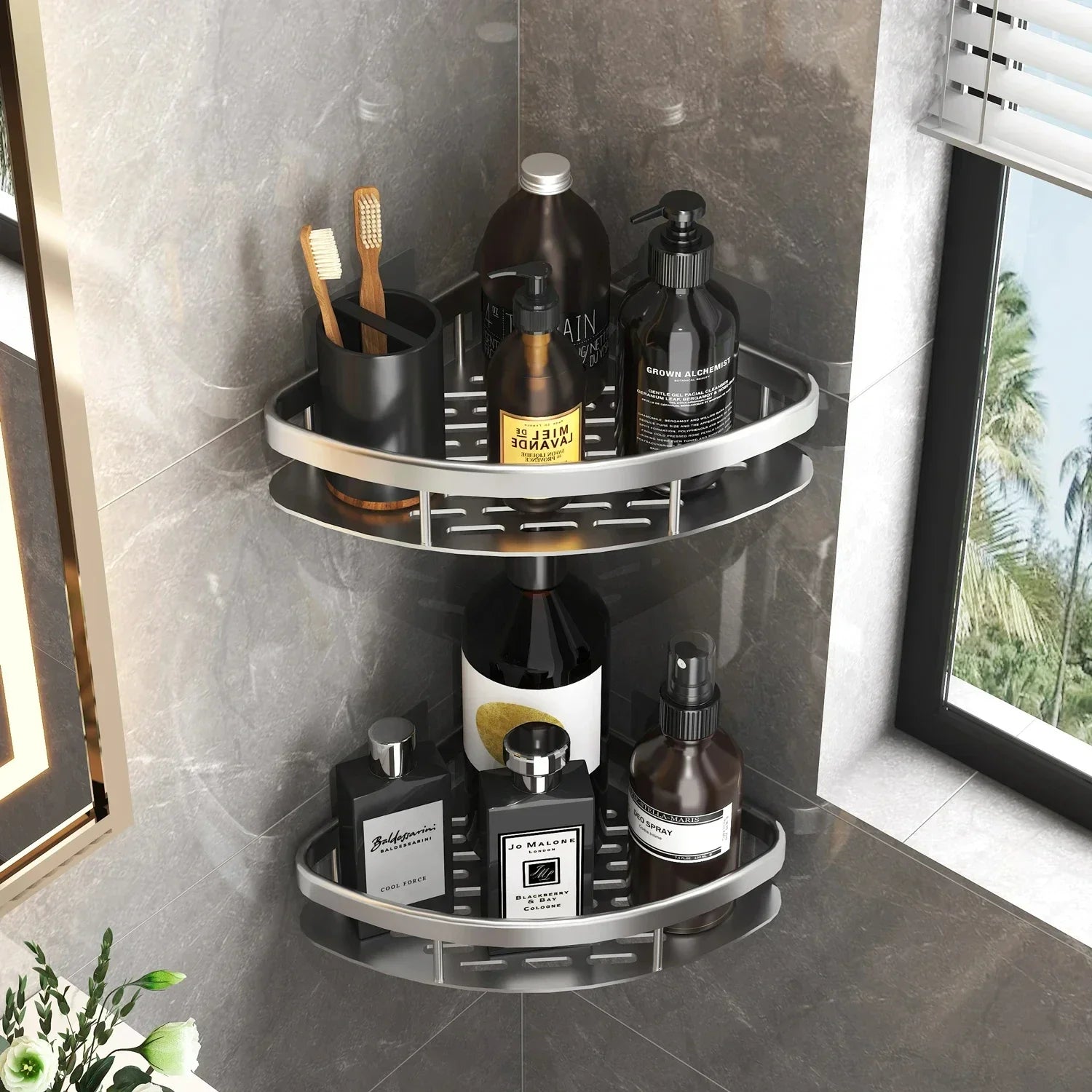 Bathroom Shelf — Wall Mounted Storage