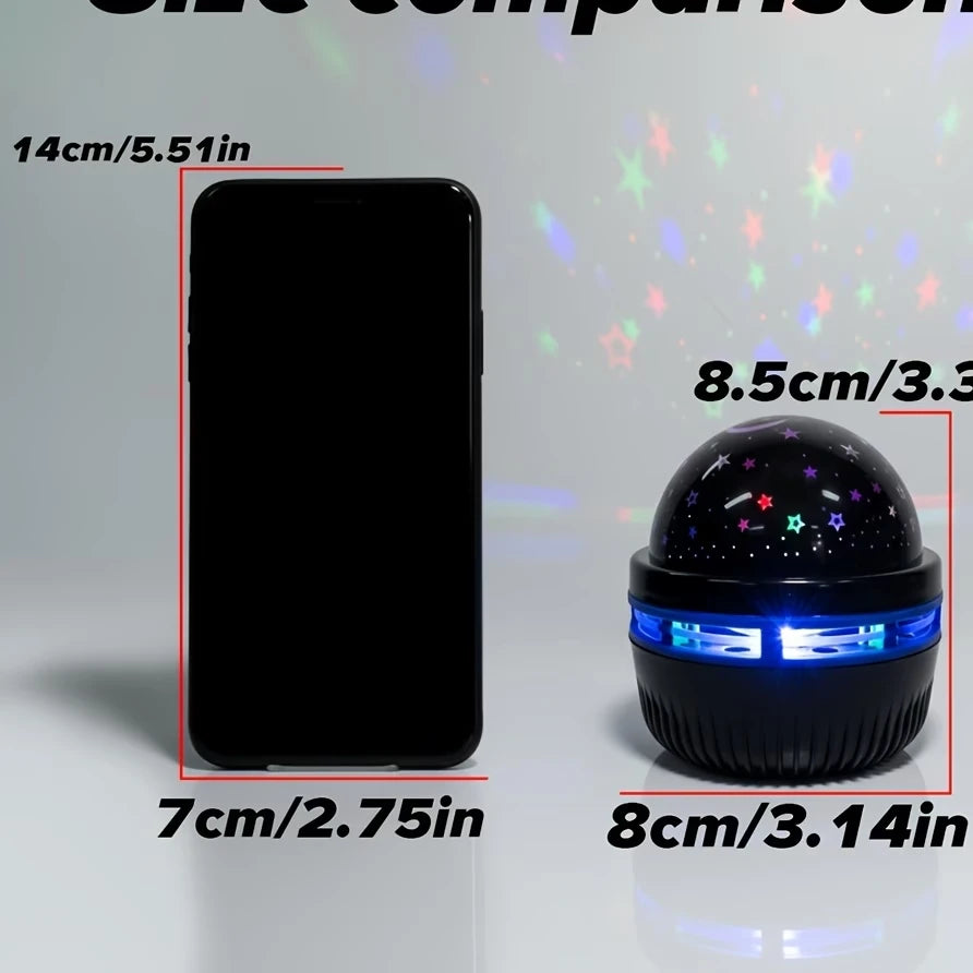 saimili LED Starry Sky Projector — Magic Ball Moon and Star Night Light