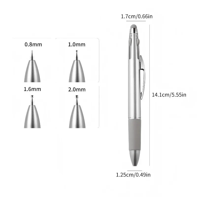 Nail Art Dotting Pen — Ballpoint Design Manicure Tool for Precision Dotting