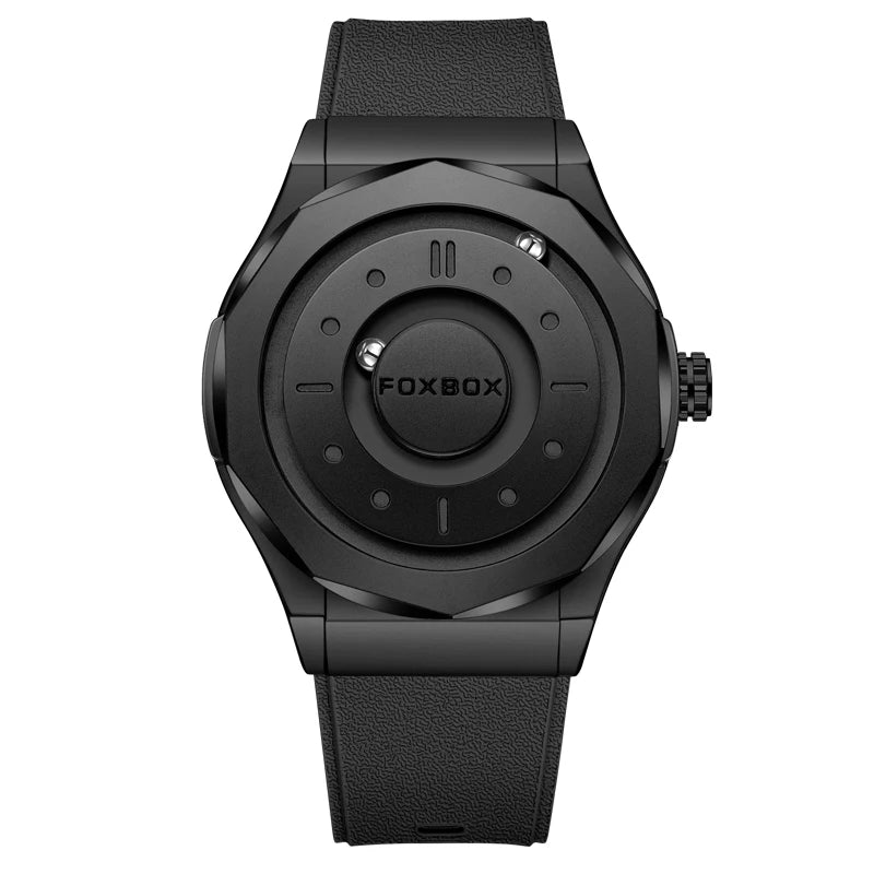 LIGE Creative Magnetic Men's Watch — Unique Quartz Wristwatch with Interchangeable Straps