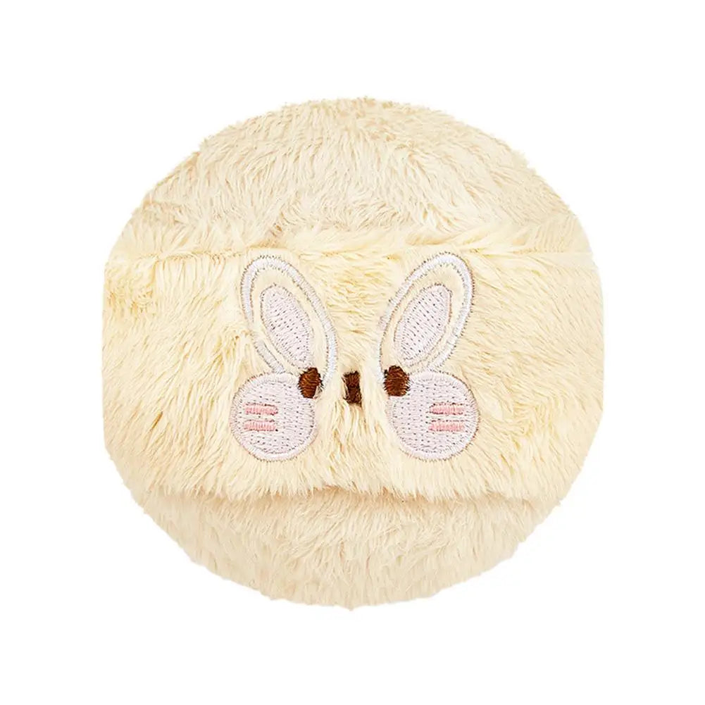 Plush Flocking Powder Puff — Soft Makeup Applicator for Loose Powder