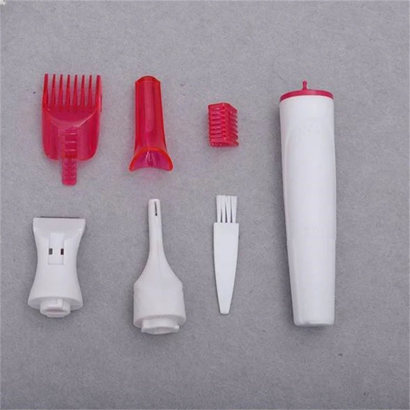 Y-Meiyaa 5-in-1 Electric Epilator — Portable Painless Hair Removal Kit