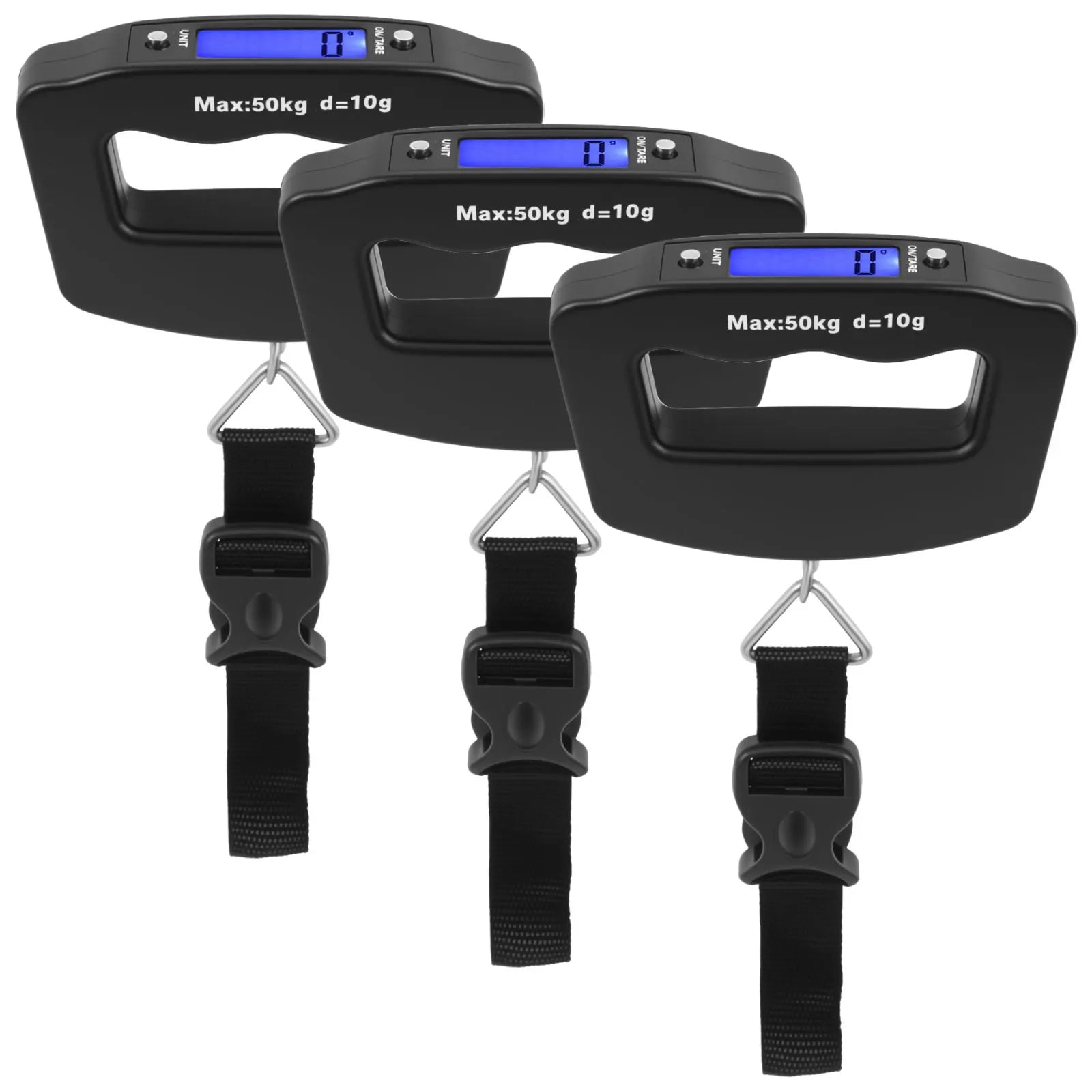 Digital Luggage Scale — Portable Handheld Suitcase Weight Checker