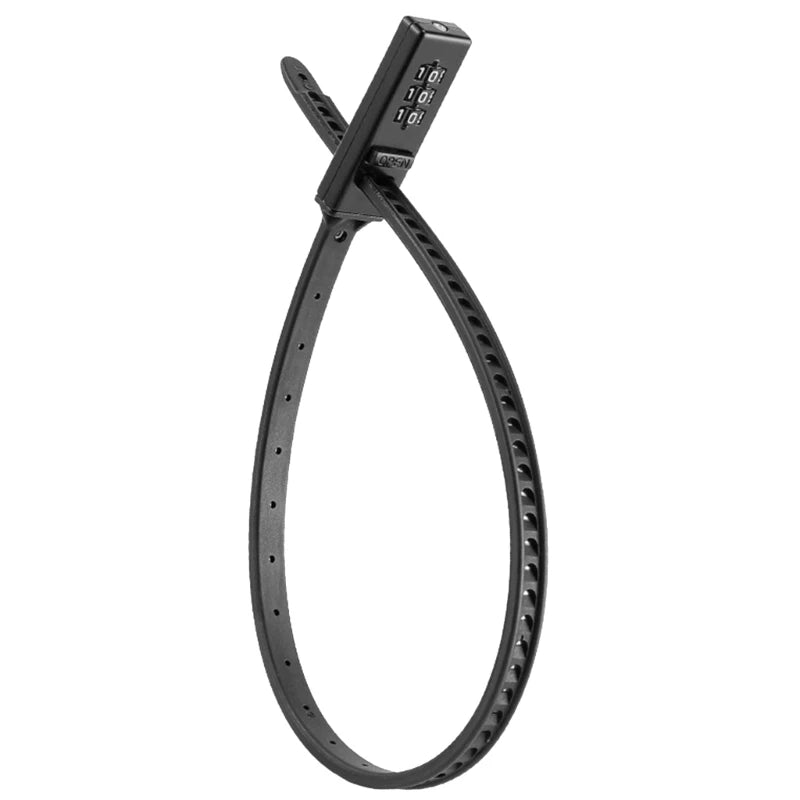 Adjustable Zip Tie Cable Lock — Multi-Purpose Combination Security Lock