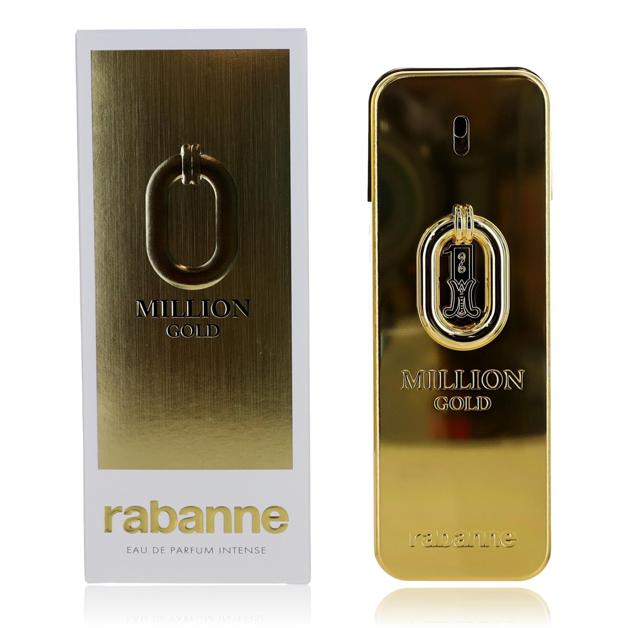 1 Million Gold by Paco Rabanne, 3.4 oz EDP Intense spray for Men 