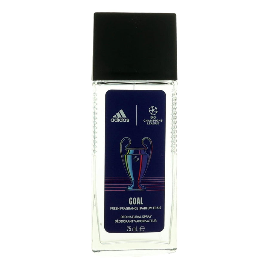 Adidas UEFA Champions League Goal by Adidas, 2.5oz Deo Natural Spray men