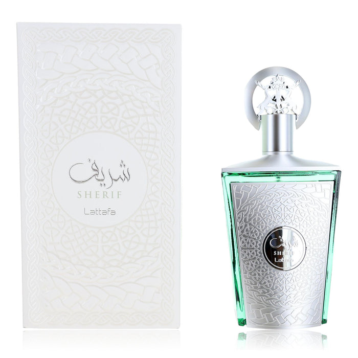 Sherif by Lattafa, 3.4 oz EDP Spray for Men