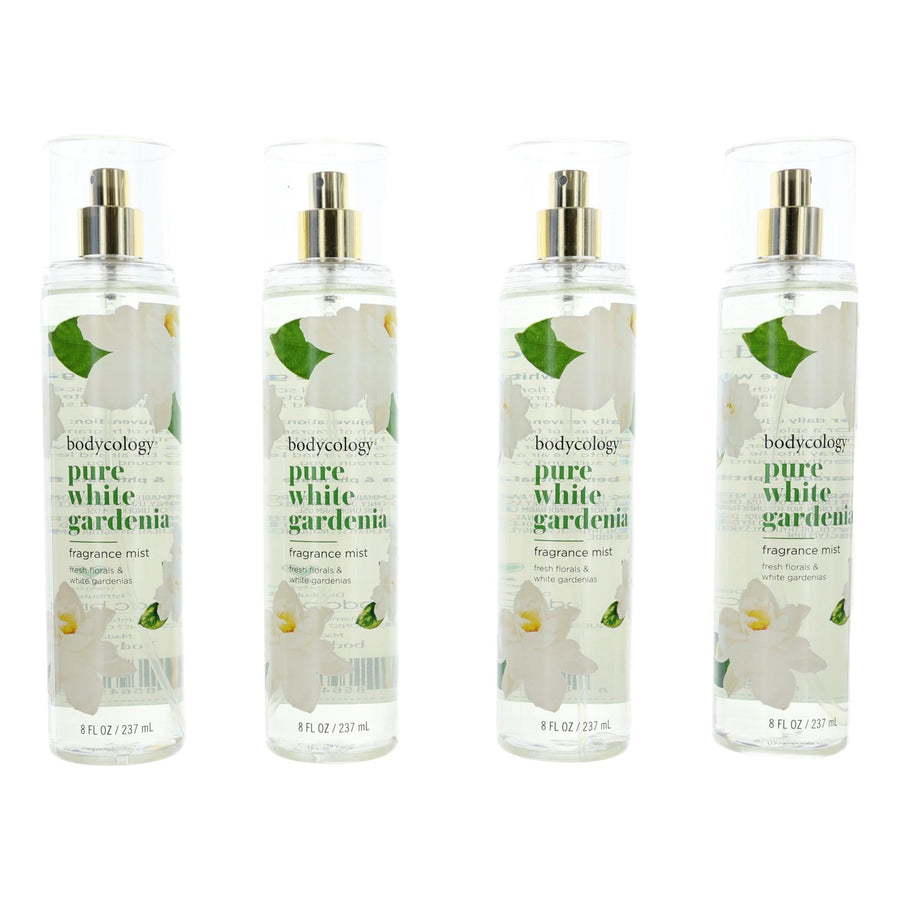 Pure White Gardenia by Bodycology, 4 Pack 8oz Fragrance Mist women