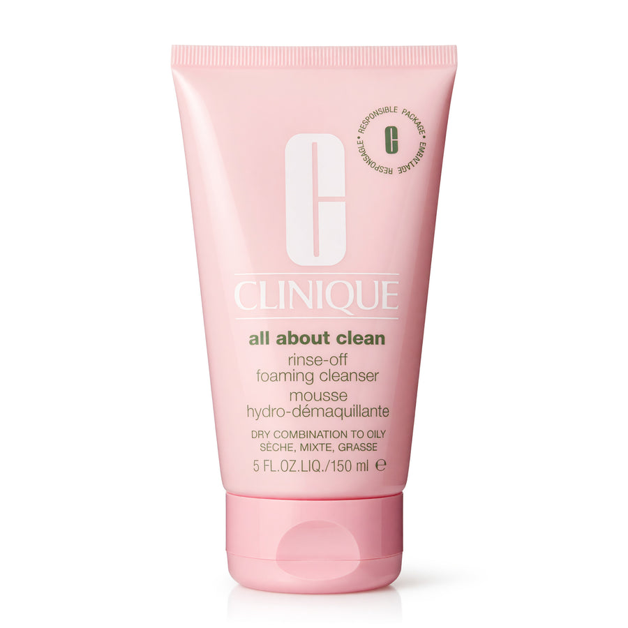 Clinique All About Clean by Clinique, 5oz  Rinse-Off Foaming Cleanser Mousse