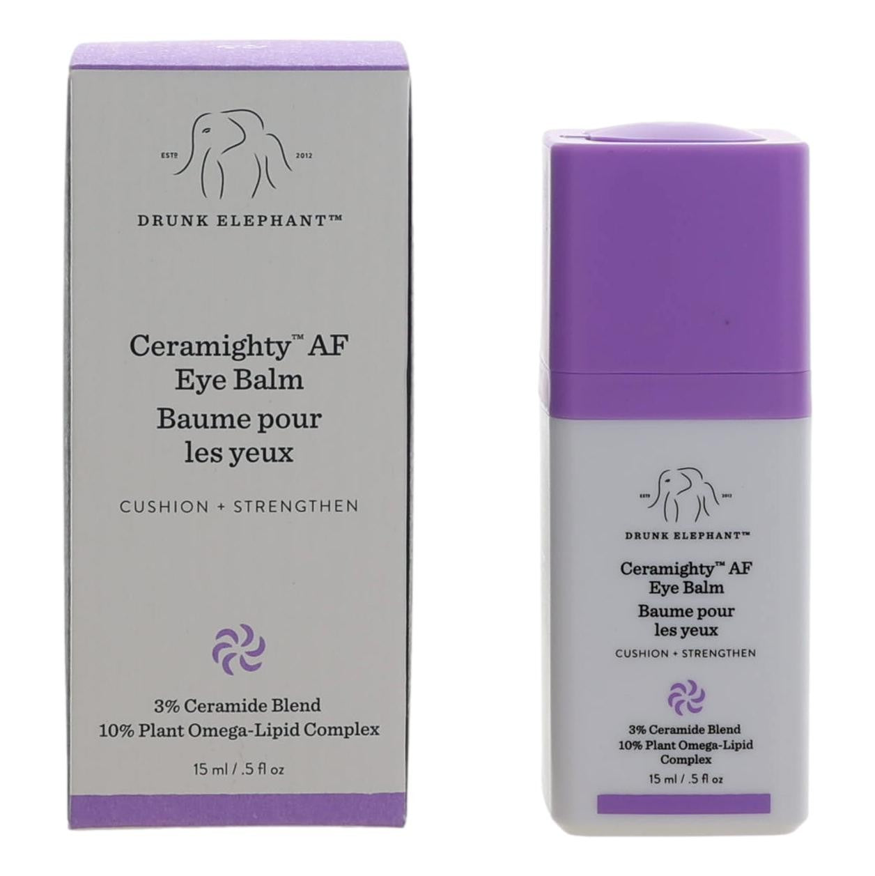 Drunk Elephant Ceramighty AF Eye Balm by Drunk Elephant, 0.5oz Eye Balm