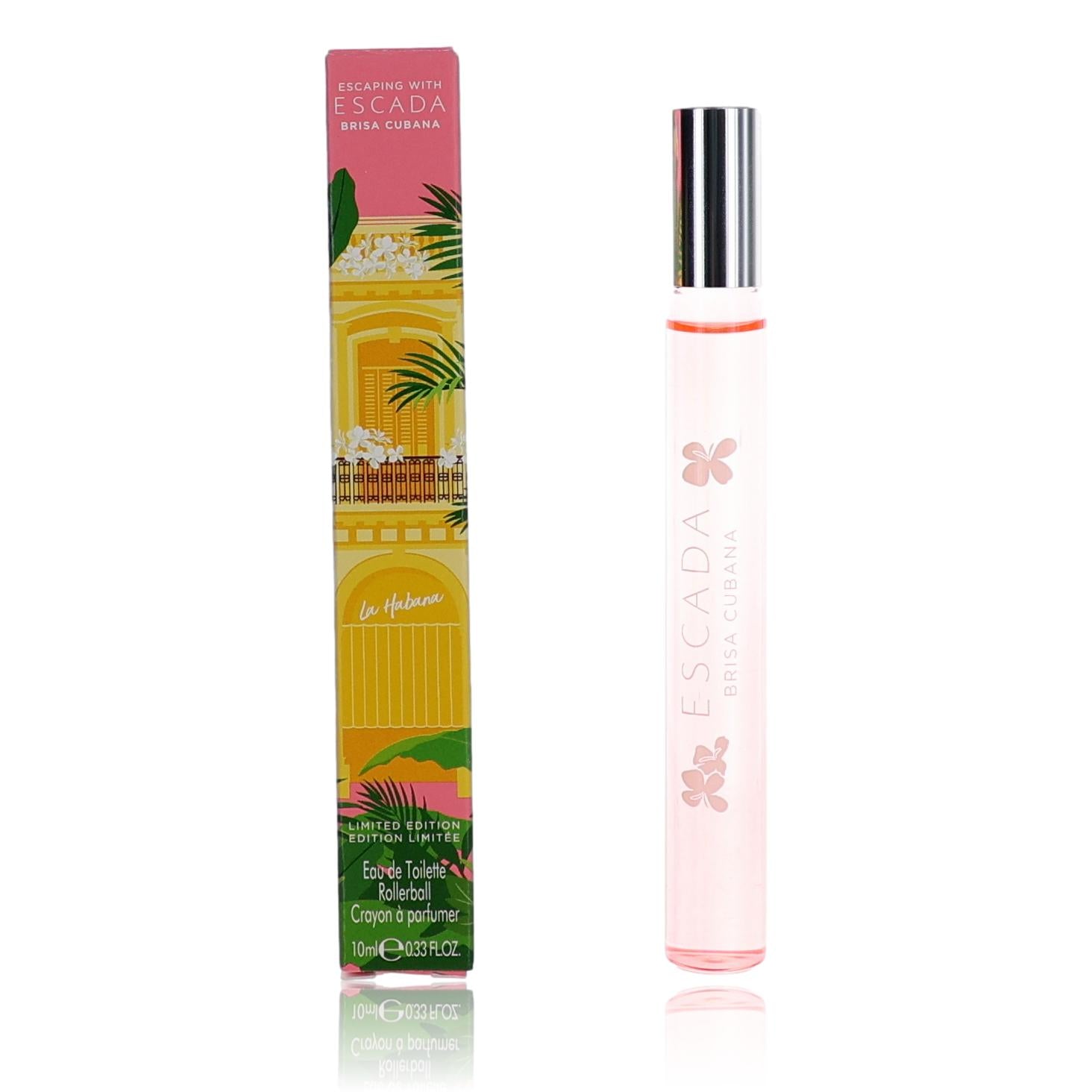 Escaping with Escada Brisa Cubana by Escada, 0.33oz EDT Rollerball women