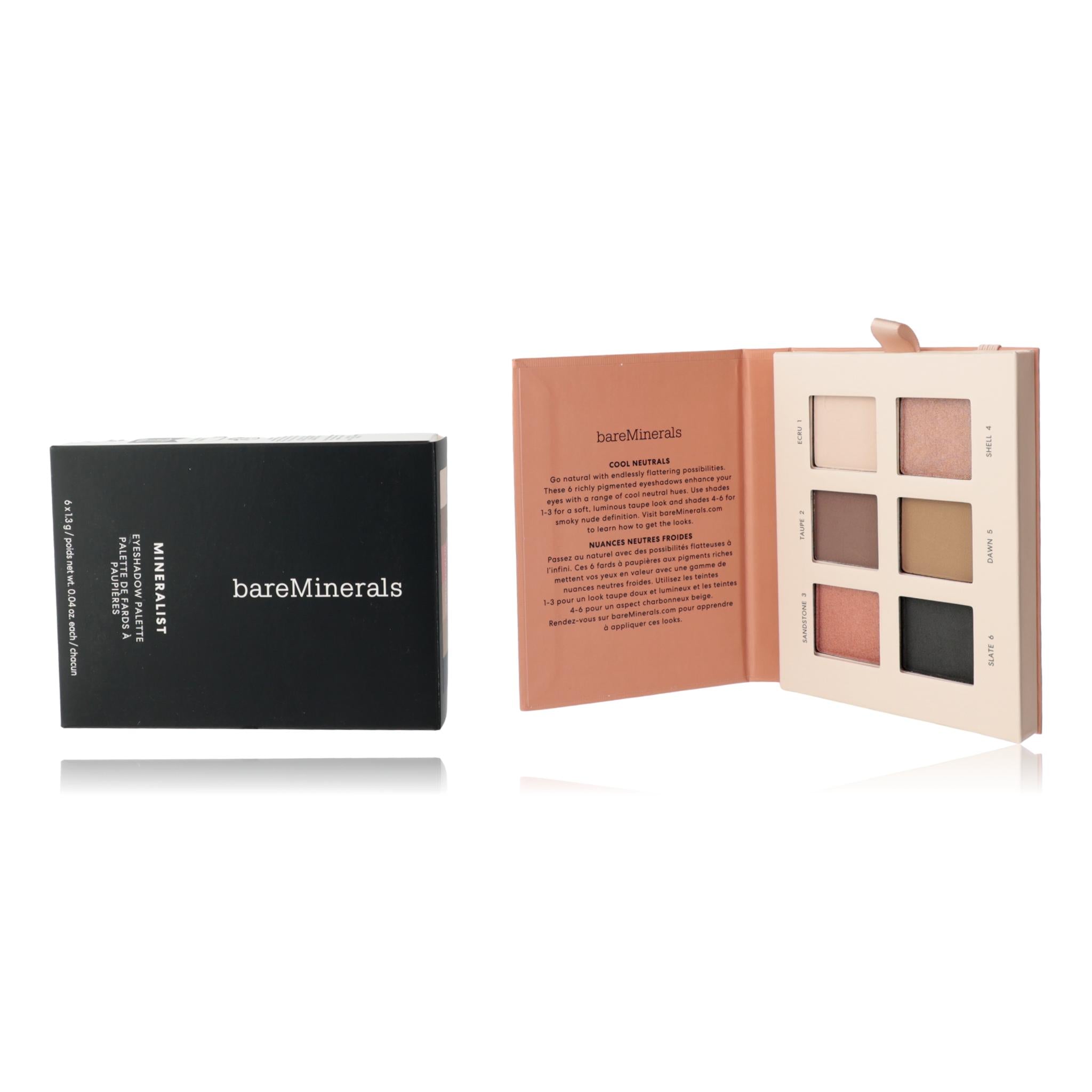 Bare Minerals Mineralist, 6 Shade Eyeshadow Palette - Ultranatural