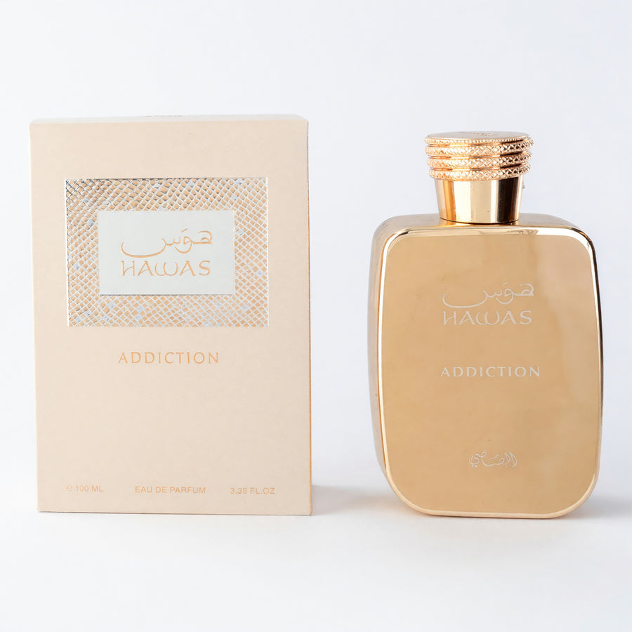Hawas Addiction by Rasasi, 3.4 oz EDP Spray for Unisex